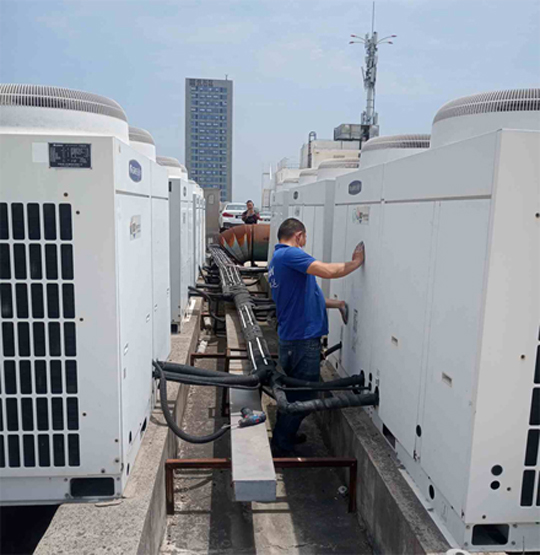 汝城中央空调制热和不制冷系统维修方法